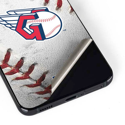 MLB Cleveland Guardians Game Ball Galaxy S22 Plus Skin