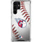 MLB Cleveland Guardians Game Ball Galaxy S22 Ultra Clear Case