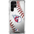 MLB Cleveland Guardians Game Ball Galaxy S22 Ultra Clear Case