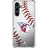 MLB Cleveland Guardians Game Ball Galaxy S23 FE Clear Case