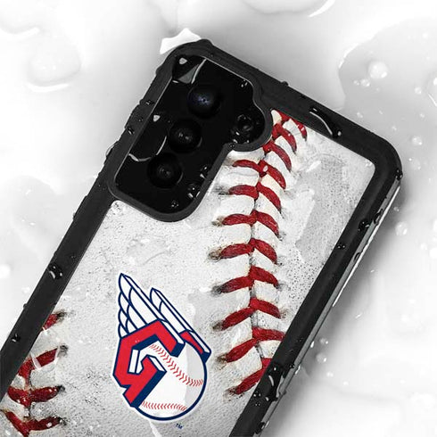 MLB Cleveland Guardians Game Ball Galaxy S23 Plus Waterproof Case
