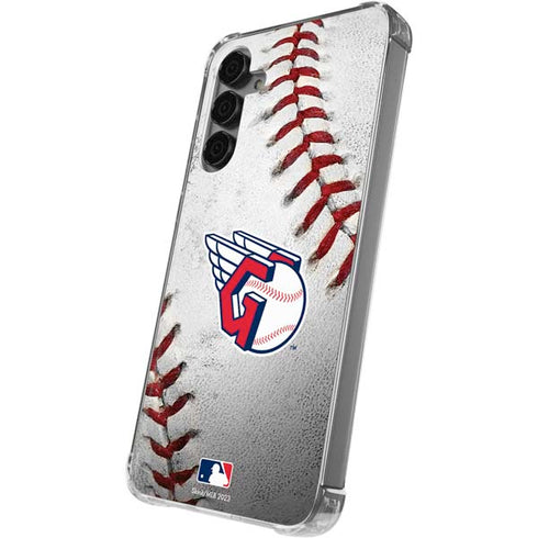 MLB Cleveland Guardians Game Ball Galaxy S24 Plus Clear Case