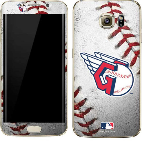 MLB Cleveland Guardians Game Ball Galaxy S7 Edge Skin