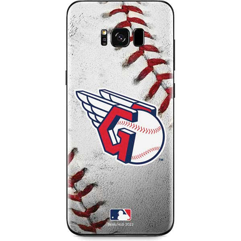 MLB Cleveland Guardians Game Ball Galaxy S8 Plus Skin