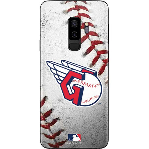 MLB Cleveland Guardians Game Ball Galaxy S9 Plus Skin