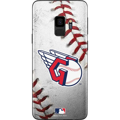 MLB Cleveland Guardians Game Ball Galaxy S9 Skin