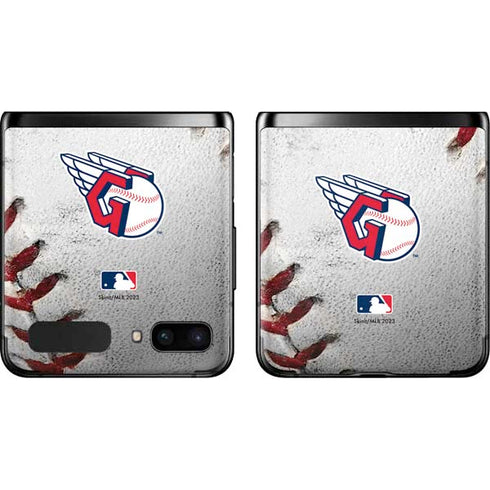 MLB Cleveland Guardians Game Ball Galaxy Z Flip Skin