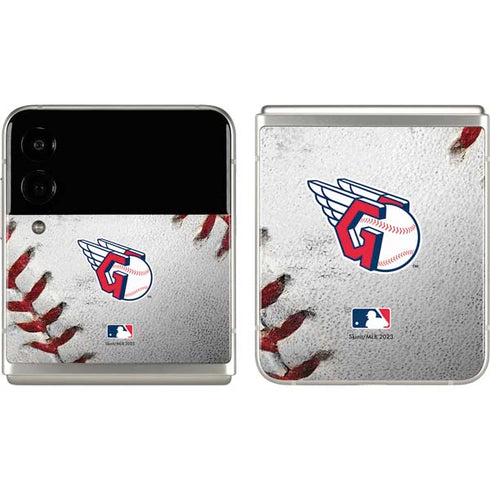 MLB Cleveland Guardians Game Ball Galaxy Z Flip3 5G Skin
