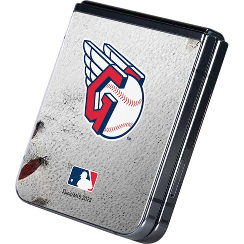 MLB Cleveland Guardians Game Ball Galaxy Z Flip5 5G Skin