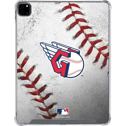 MLB Cleveland Guardians Game Ball iPad Pro 12.9in (2020) Clear Case