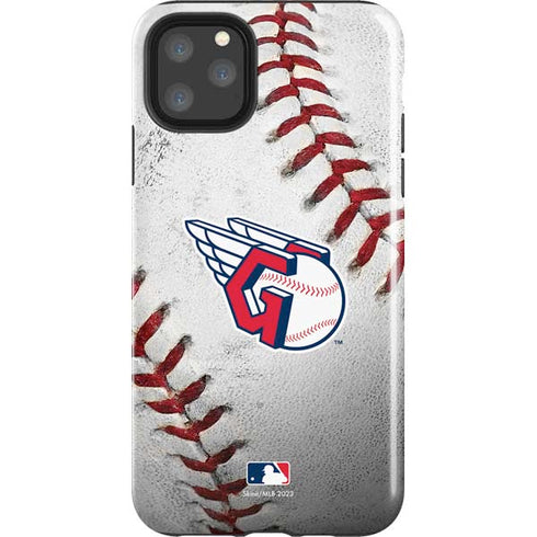 MLB Cleveland Guardians Game Ball iPhone 11 Pro Max Impact Case