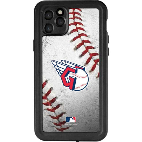MLB Cleveland Guardians Game Ball iPhone 11 Pro Max Waterproof Case