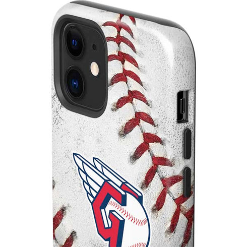 MLB Cleveland Guardians Game Ball iPhone 12 Impact Case