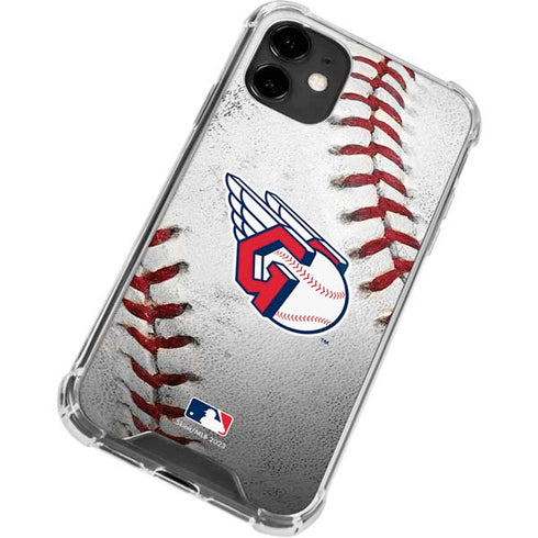 MLB Cleveland Guardians Game Ball iPhone 12 Mini Clear Case