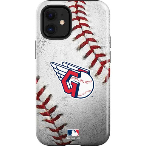 MLB Cleveland Guardians Game Ball iPhone 12 Mini Impact Case