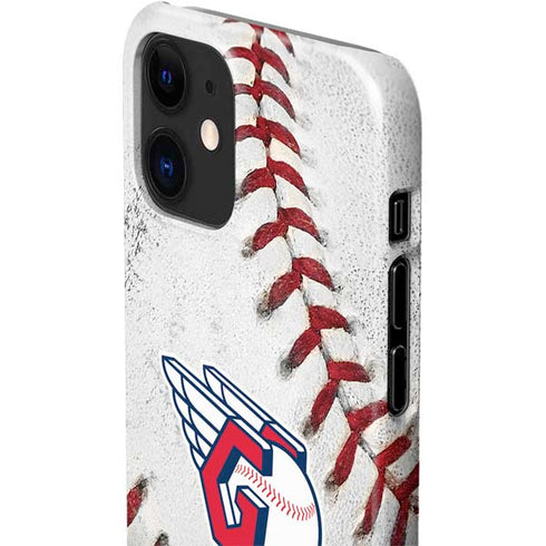 MLB Cleveland Guardians Game Ball iPhone 12 Mini Lite Case