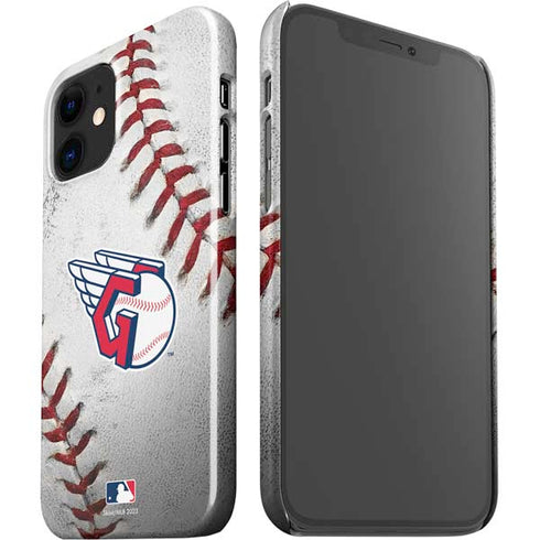MLB Cleveland Guardians Game Ball iPhone 12 Mini Lite Case