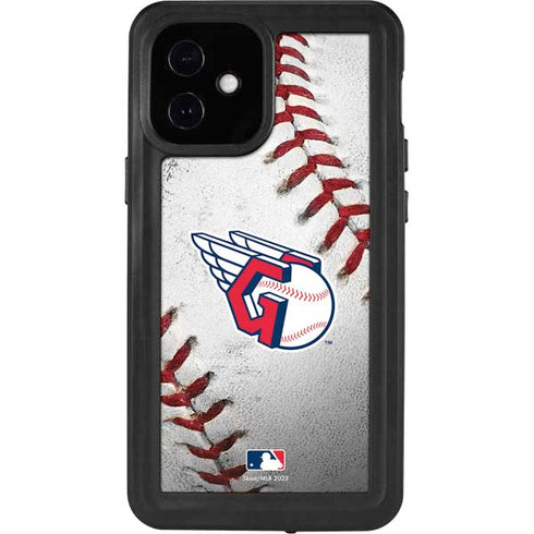 MLB Cleveland Guardians Game Ball iPhone 12 Mini Waterproof Case