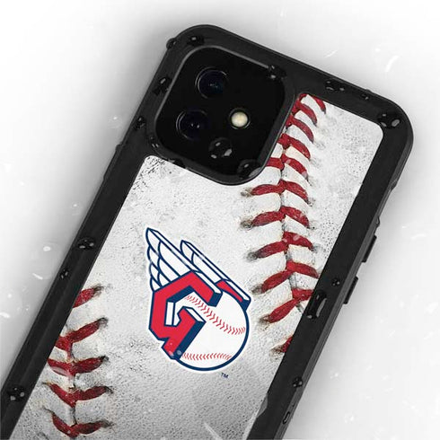MLB Cleveland Guardians Game Ball iPhone 12 Mini Waterproof Case