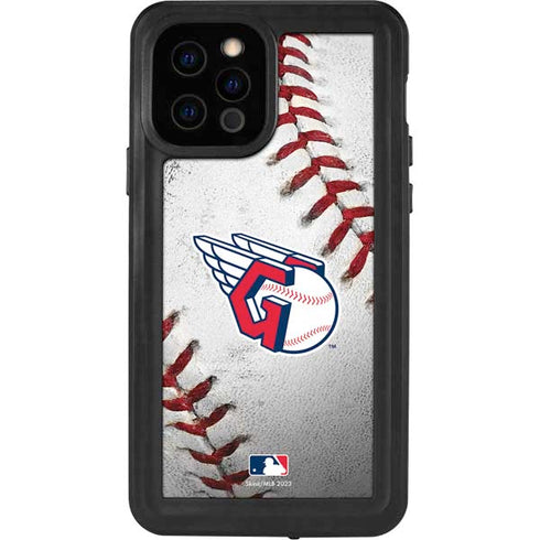 MLB Cleveland Guardians Game Ball iPhone 12 Pro Waterproof Case