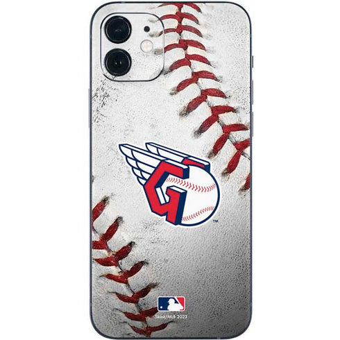 MLB Cleveland Guardians Game Ball iPhone 12 Skin