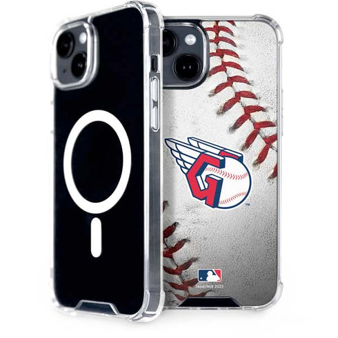 MLB Cleveland Guardians Game Ball iPhone 13 MagSafe Case