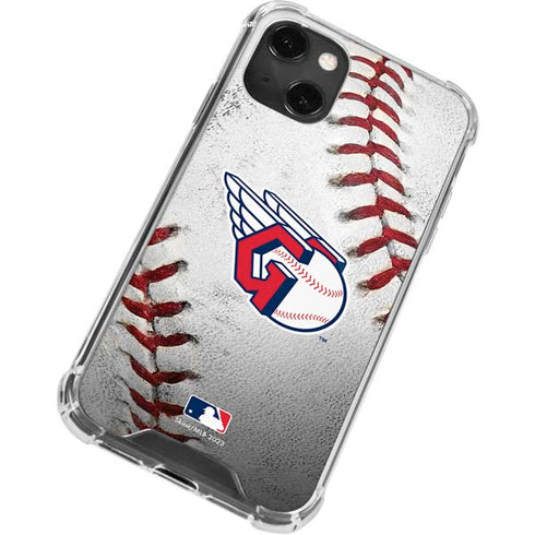 MLB Cleveland Guardians Game Ball iPhone 13 Mini Clear Case