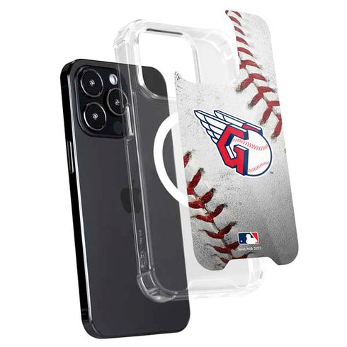 MLB Cleveland Guardians Game Ball iPhone 13 Pro Max MagSafe Case