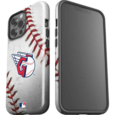MLB Cleveland Guardians Game Ball iPhone 15 Pro Max Impact Case