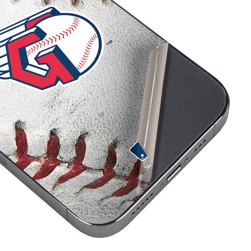 MLB Cleveland Guardians Game Ball iPhone 14 Pro Skin