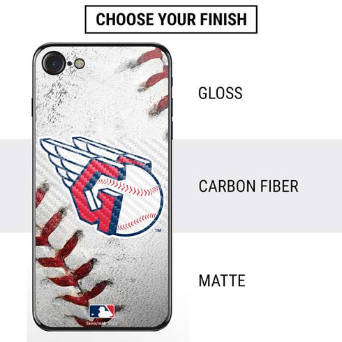 MLB Cleveland Guardians Game Ball iPhone SE (2nd & 3rd Gen) Skin
