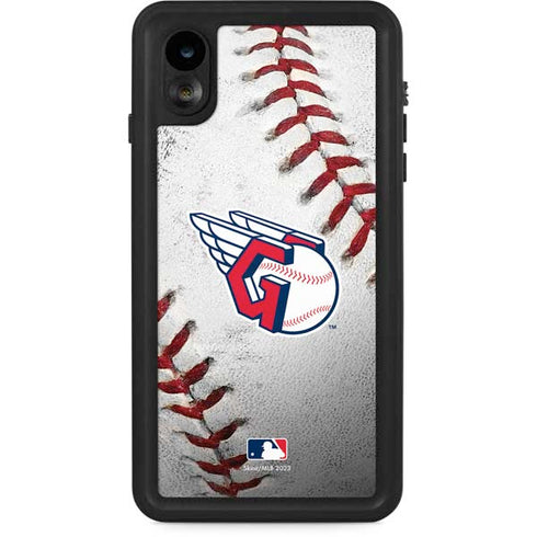 MLB Cleveland Guardians Game Ball iPhone XR Waterproof Case