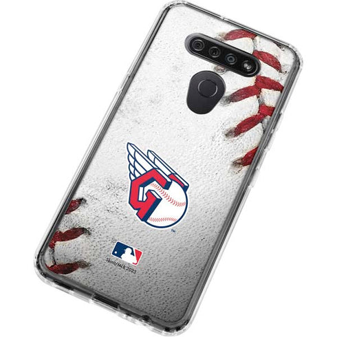 MLB Cleveland Guardians Game Ball LG K51/Q51 Clear Case