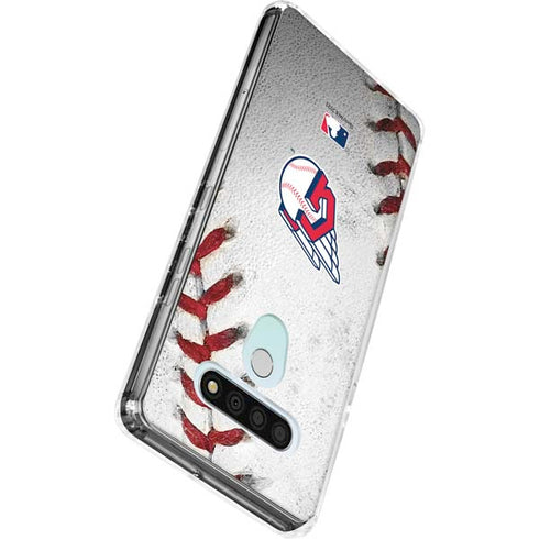MLB Cleveland Guardians Game Ball LG Stylo 6 Clear Case