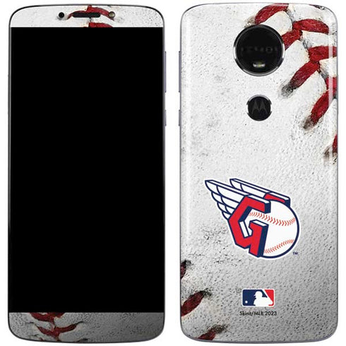 MLB Cleveland Guardians Game Ball Moto E5 Plus Skin