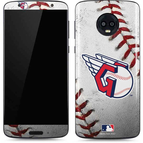 MLB Cleveland Guardians Game Ball Moto G6 Skin