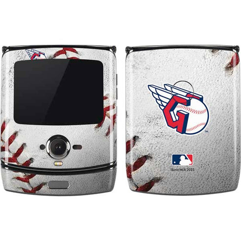 MLB Cleveland Guardians Game Ball Motorola RAZR Skin