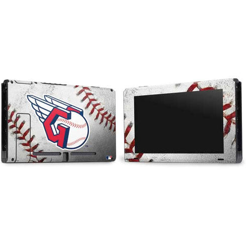 MLB Cleveland Guardians Game Ball Nintendo Switch Bundle Skin
