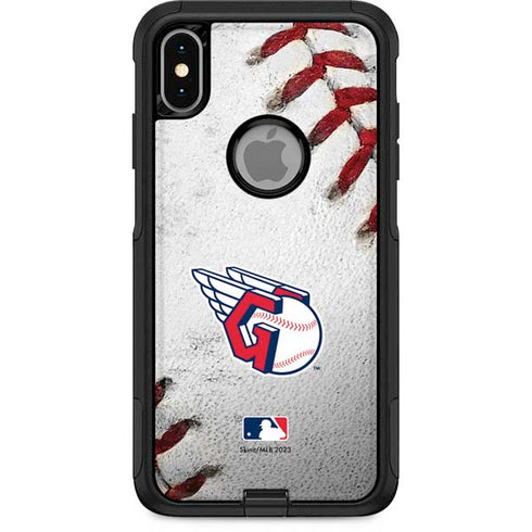 MLB Cleveland Guardians Game Ball Otterbox Commuter iPhone Skin