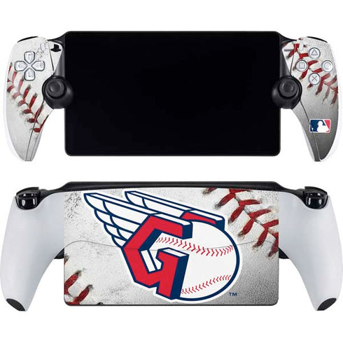 MLB Cleveland Guardians Game Ball PlayStation Portal Remote Player Skin