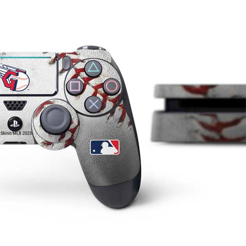 MLB Cleveland Guardians Game Ball PS4 Slim Bundle Skin