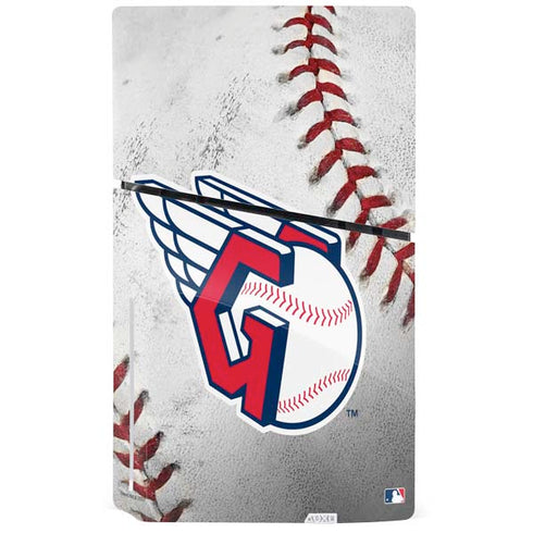 MLB Cleveland Guardians Game Ball PS5 Slim Disk Bundle Skin