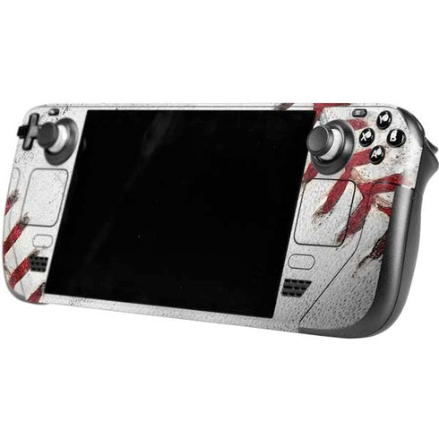 MLB Cleveland Guardians Game Ball Steam Deck Handheld Gaming Computer Skin