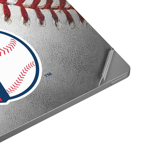 MLB Cleveland Guardians Game Ball Universal Laptop 12in (9.8 x 6.8in) Skin