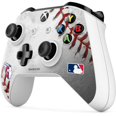 MLB Cleveland Guardians Game Ball Xbox One S Controller Skin