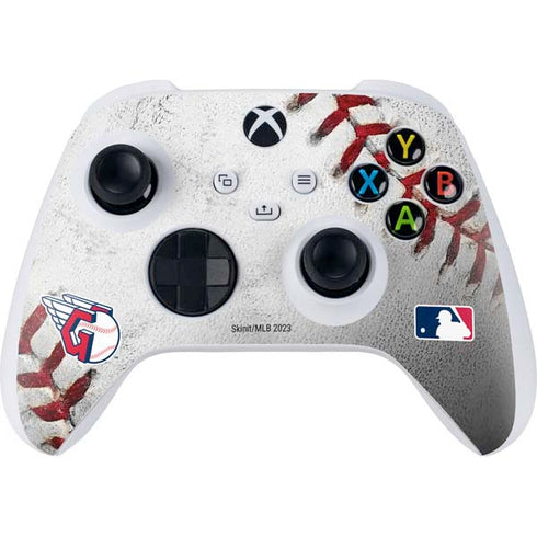 MLB Cleveland Guardians Game Ball Xbox Series S Controller Skin