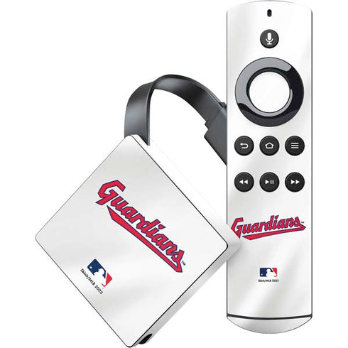 MLB Cleveland Guardians Home Jersey Amazon Fire TV Skin