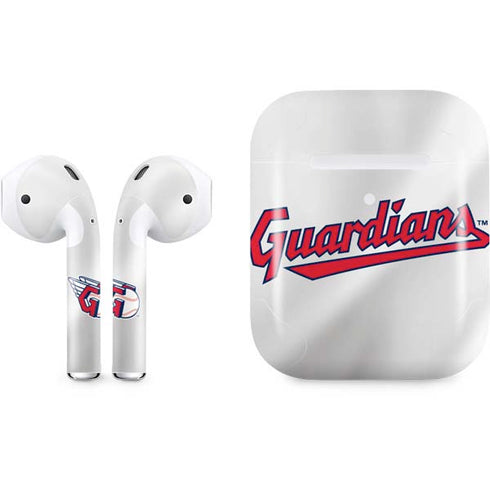 MLB Cleveland Guardians Home Jersey Apple AirPods 2 Skin