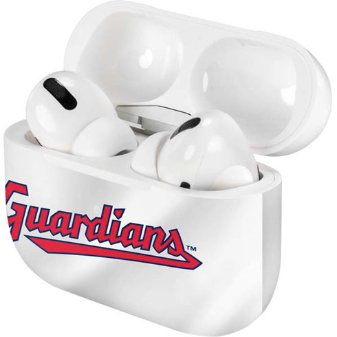 MLB Cleveland Guardians Home Jersey Apple AirPods Pro Skin