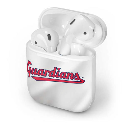 MLB Cleveland Guardians Home Jersey Apple AirPods Skin